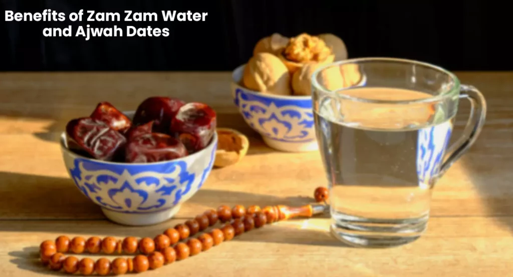 zam zam water and ajwah dates