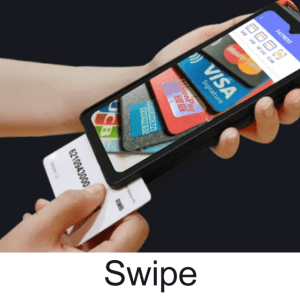 swipe to donate