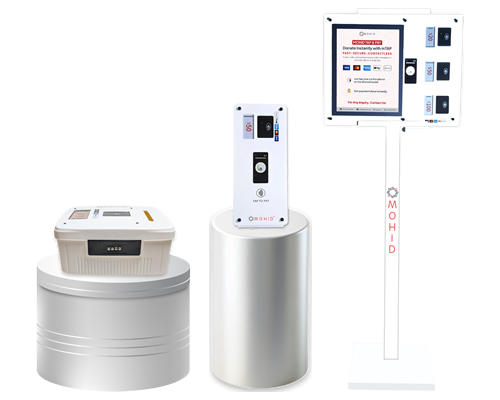 Tap-to-Donate Devices